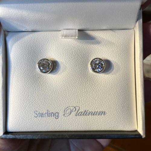 Crislu sterling platinum - sterling, cz